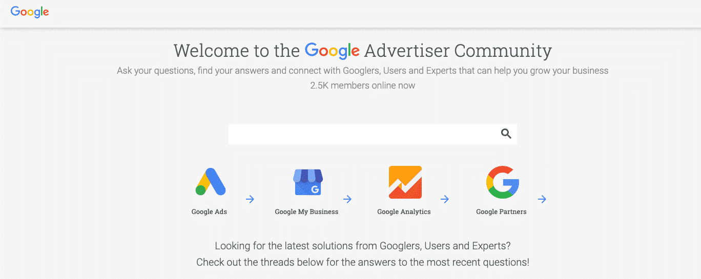 Google Certified Partner - Advertiser Community
