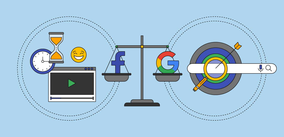 Facebook Ads vs Google Search Ads: Key Differences, Best Industries, and Client Recommendations