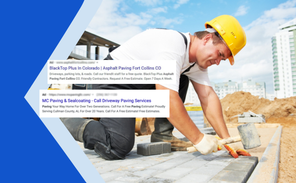 White Label PPC Management for Paving Commercial