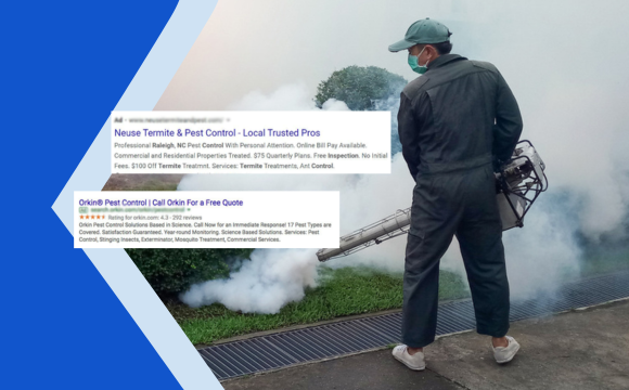 White Label PPC Management for Pest Control Mosquito